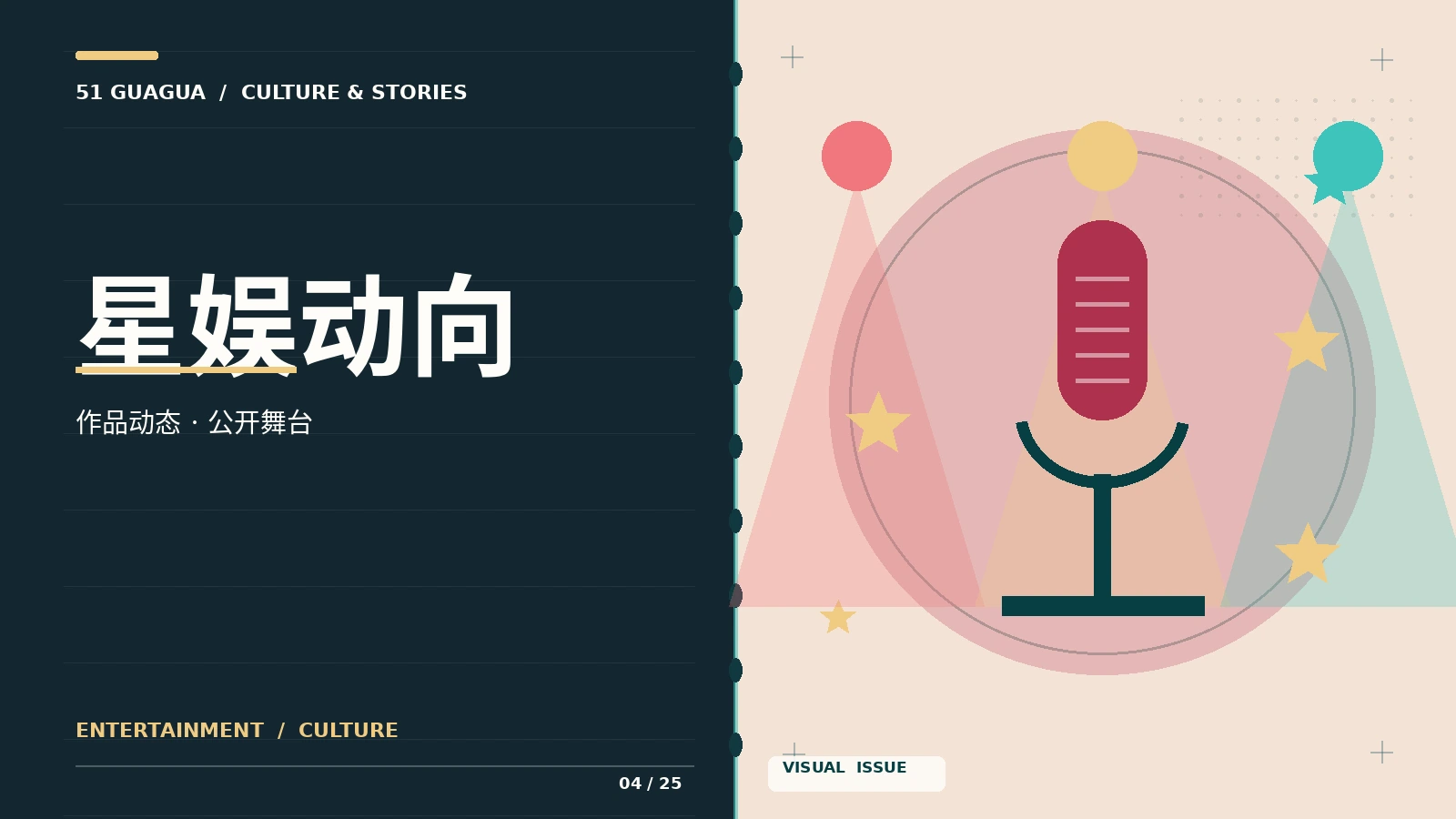 舞台、作品与人物的公开表达